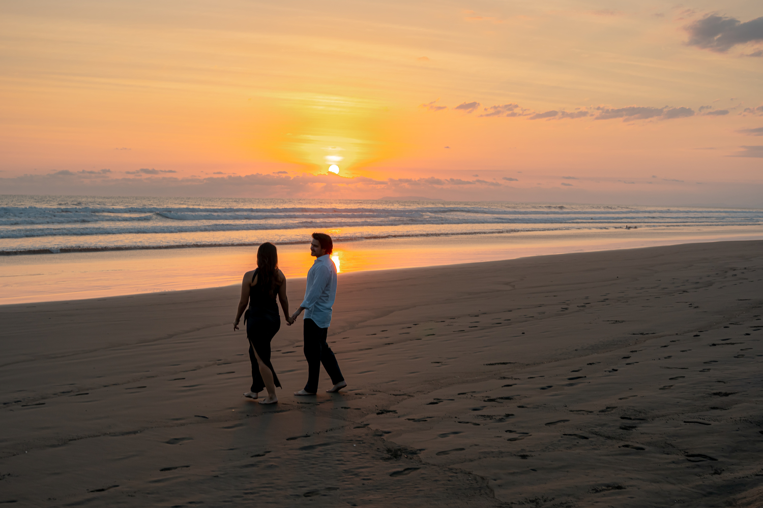 romantic dinner for two at Kairos restaurant Amarena Playa Hermosa Costa Rica