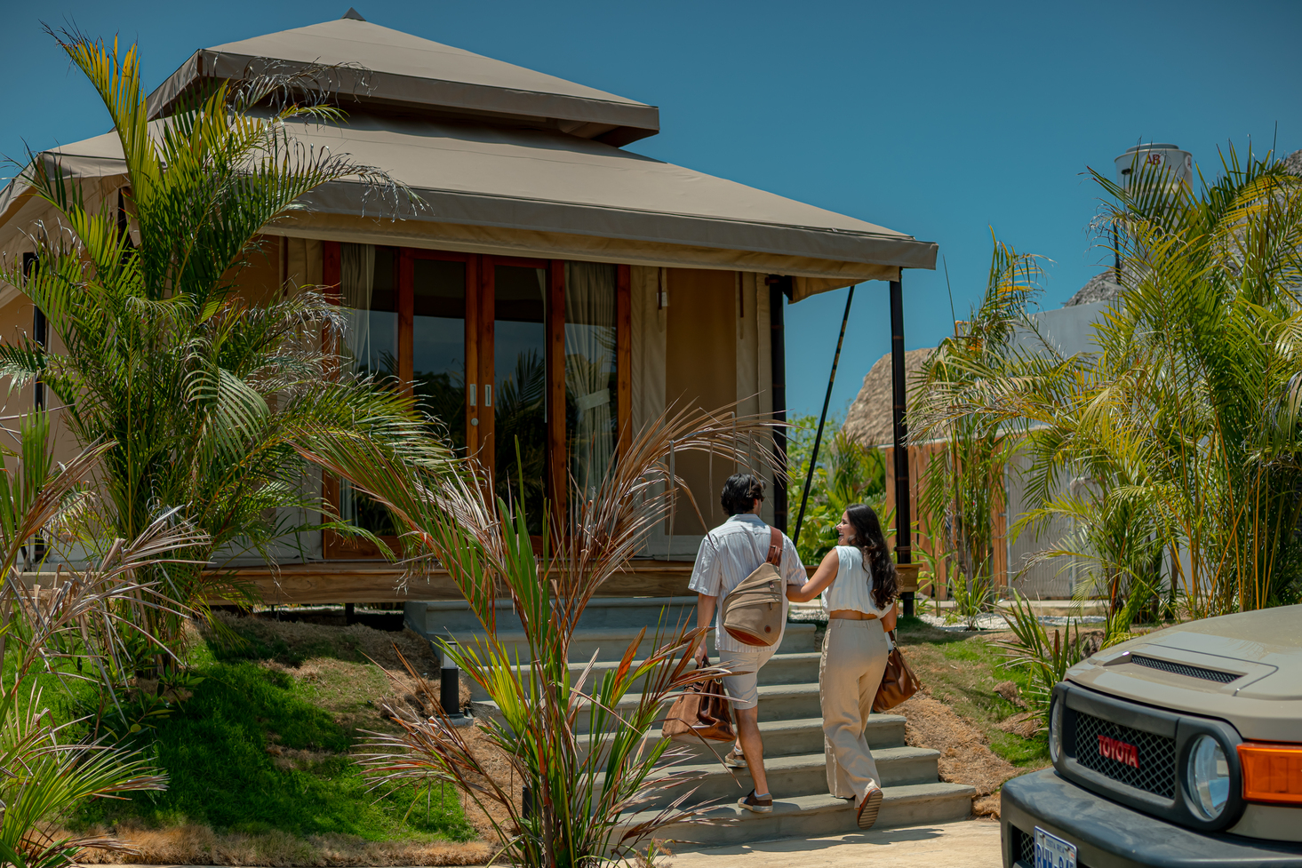family beach wellness stay in Costa Rica with a private villa pool