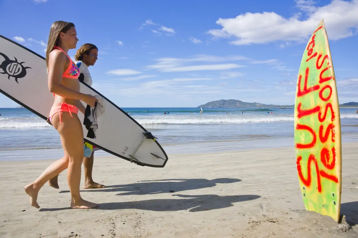 Costa Rican professional surfers competing on the WSL Qualifying Series